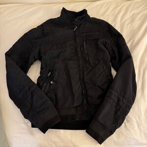 Diesel Black Bomber Jacket